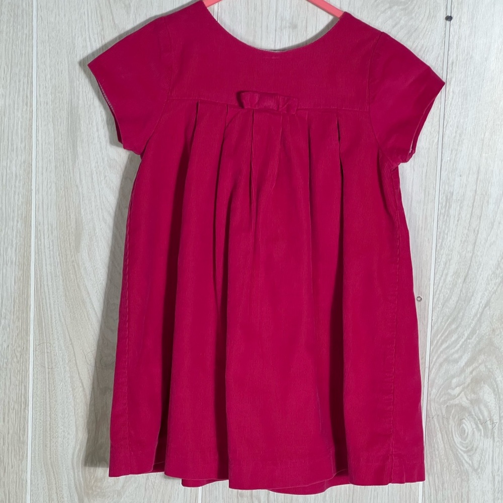 Jacadi Paris Baby girls sleeveless dress Corduroy 100% cotton